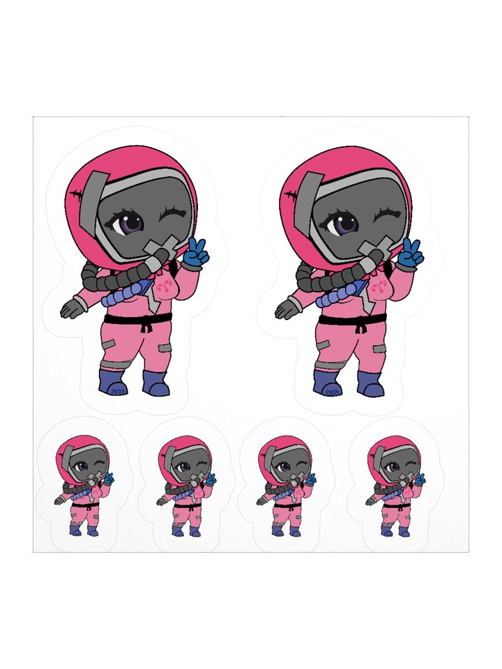 Hola Gato - Chibi Kiss Cut Stickers product image (1)