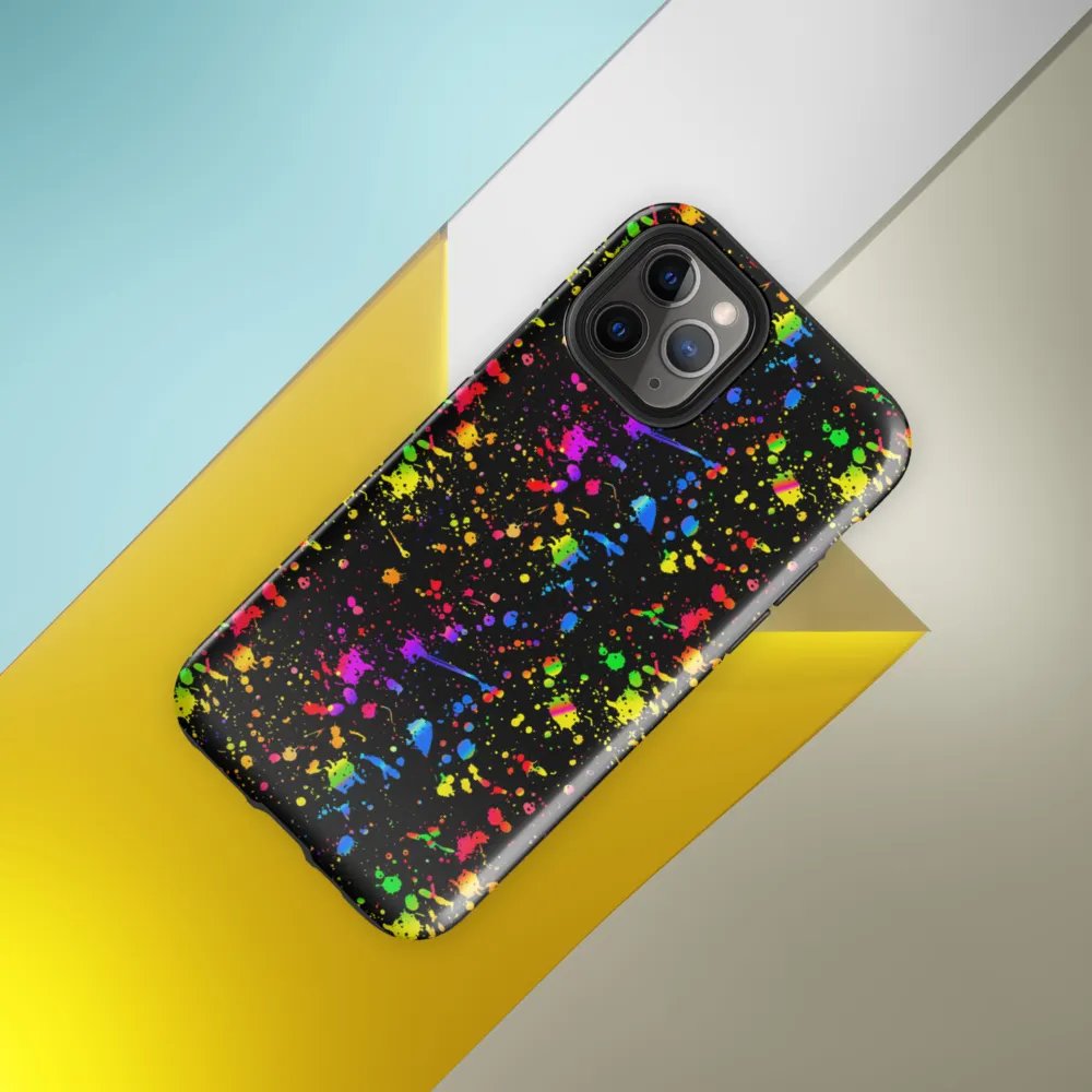 Neon Splatter Burst Tough Case for iPhone® product image (8)