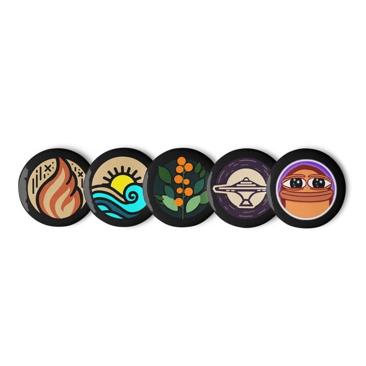Minimal Faction Pins product image (1)