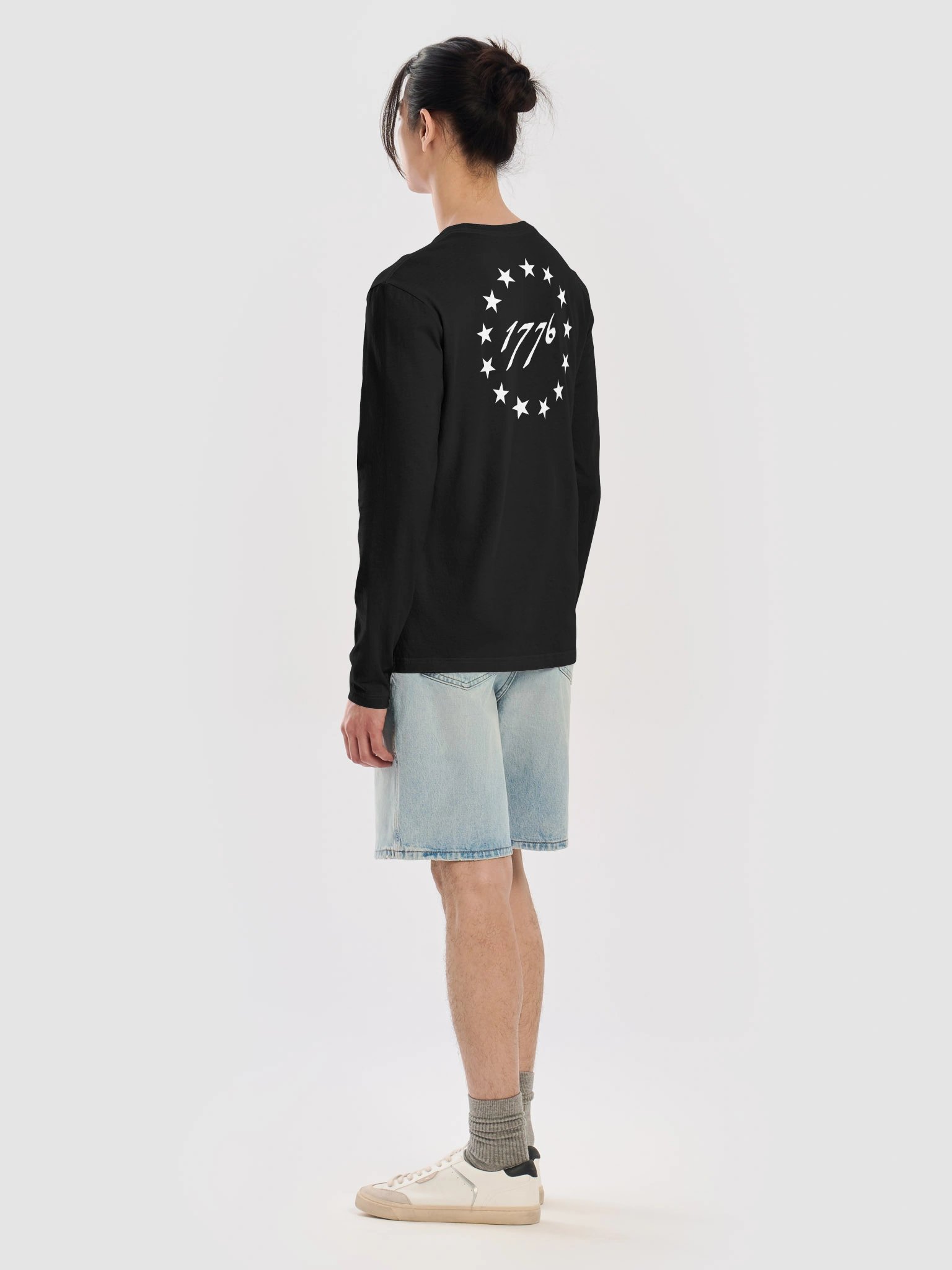 The “1776" Cotton Long Sleeve T-Shirt product image (15)