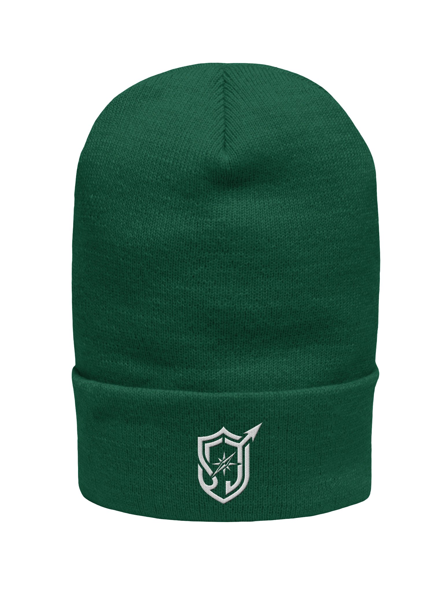 Crest Beanie — Ivory Mark product image (1)