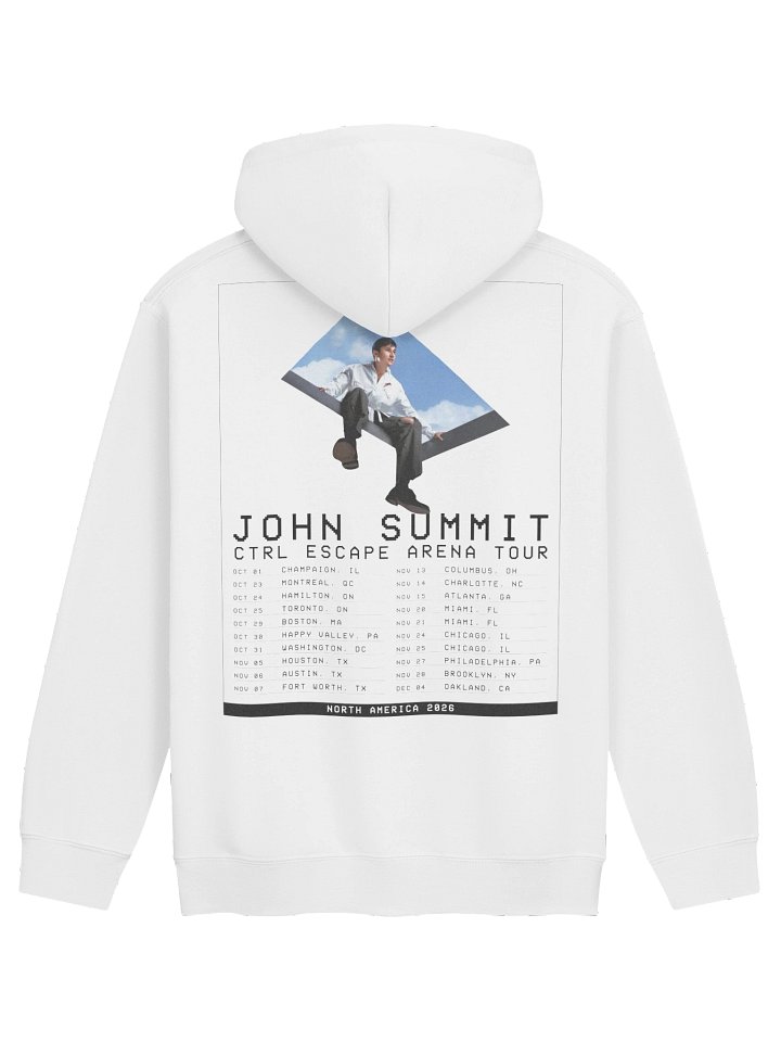 JOHN SUMMIT’S CTRL ESCAPE ARENA TOUR 2026 Merch Hoodie product image (2)