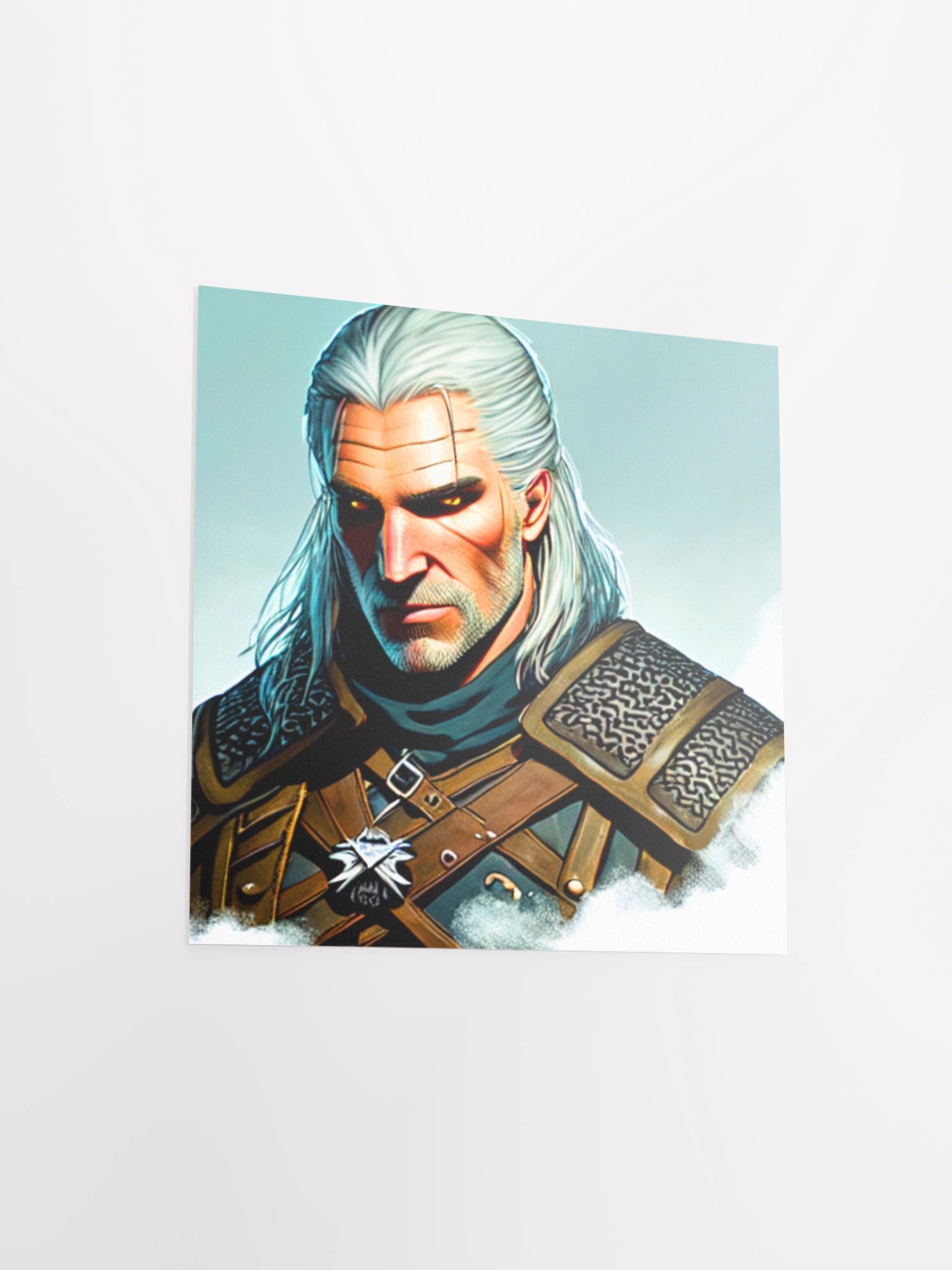 Rugged Wolf Warrior - Matte Poster product image (15)