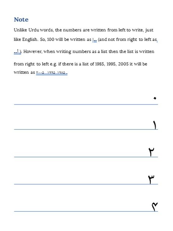 Complete Urdu Writing - Worksheets Bundle product image (6)