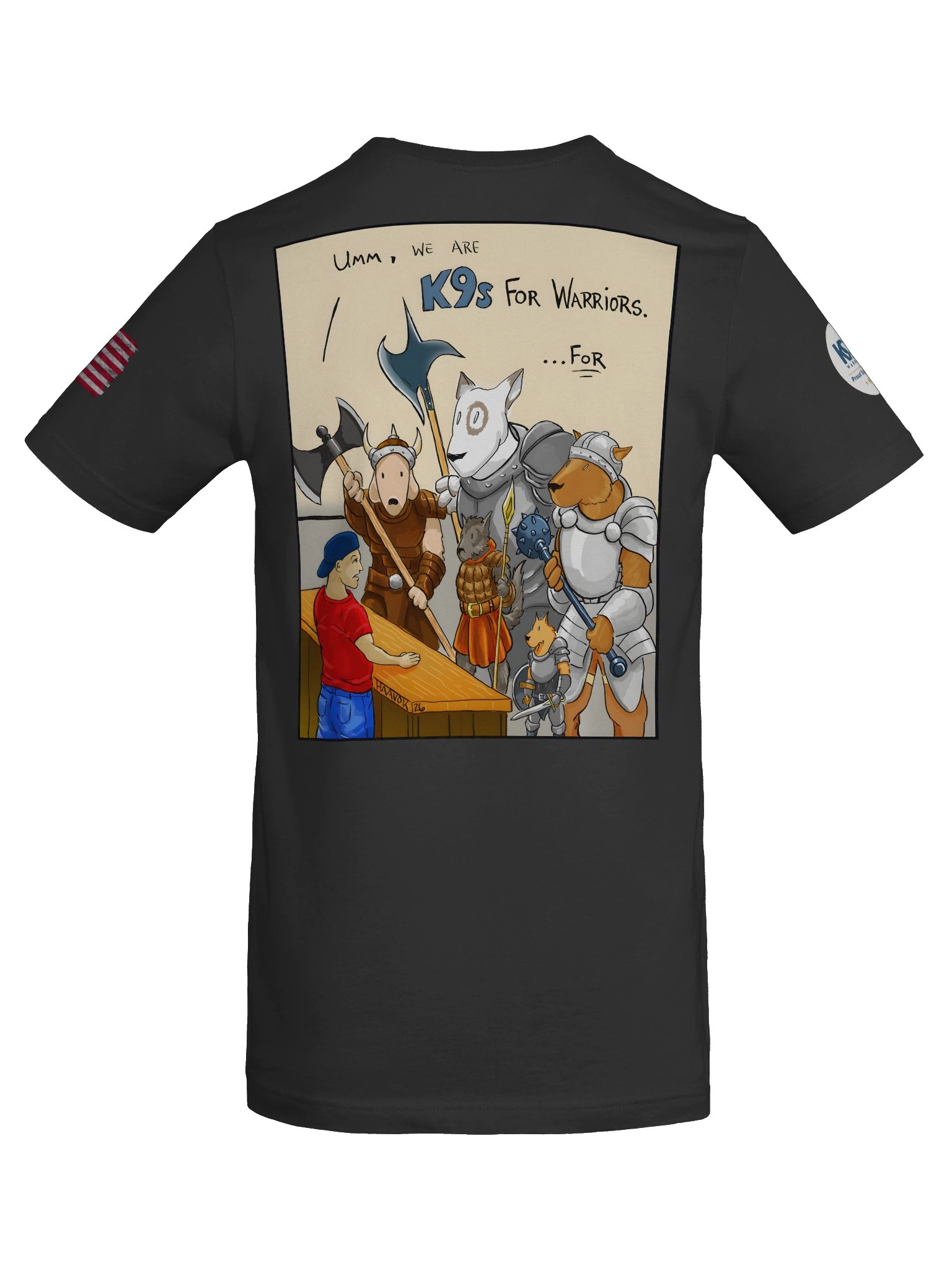 K9s for Warriors Support Shirt Back Image product image (66)