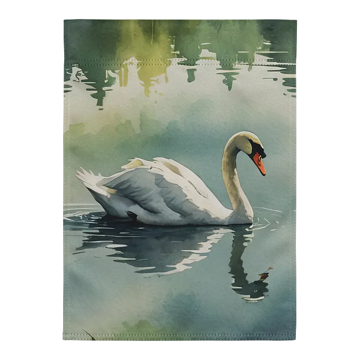 Swan Garden Flag product image (2)