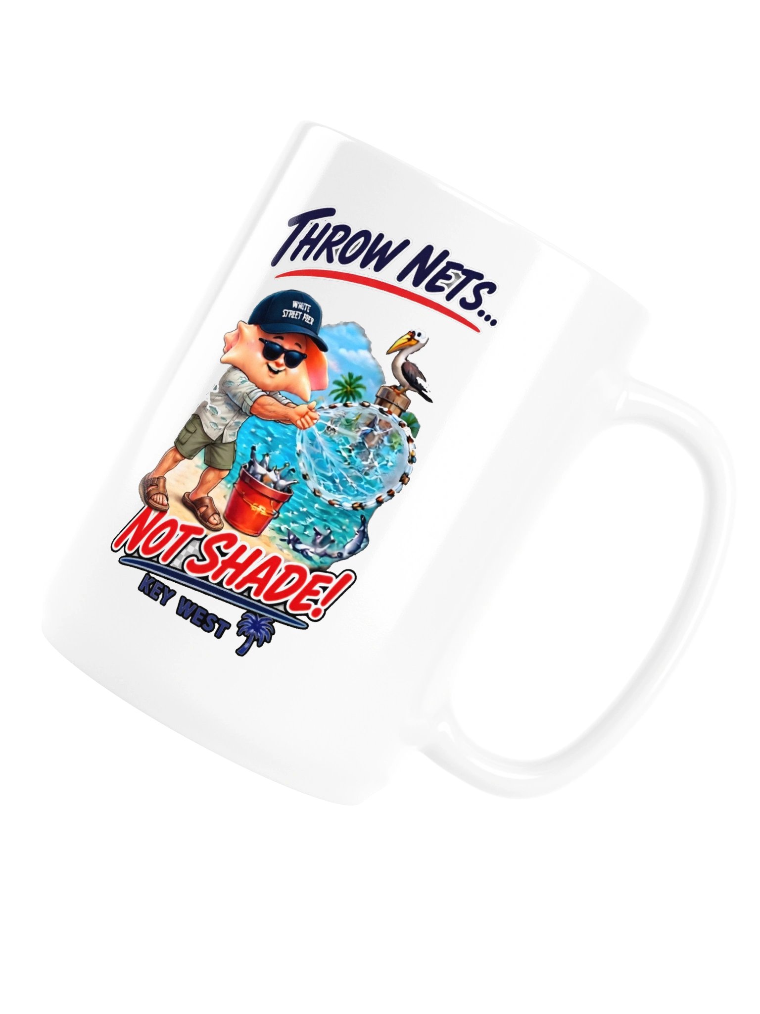 THROW NETS NOT SHADE MUG product image (6)