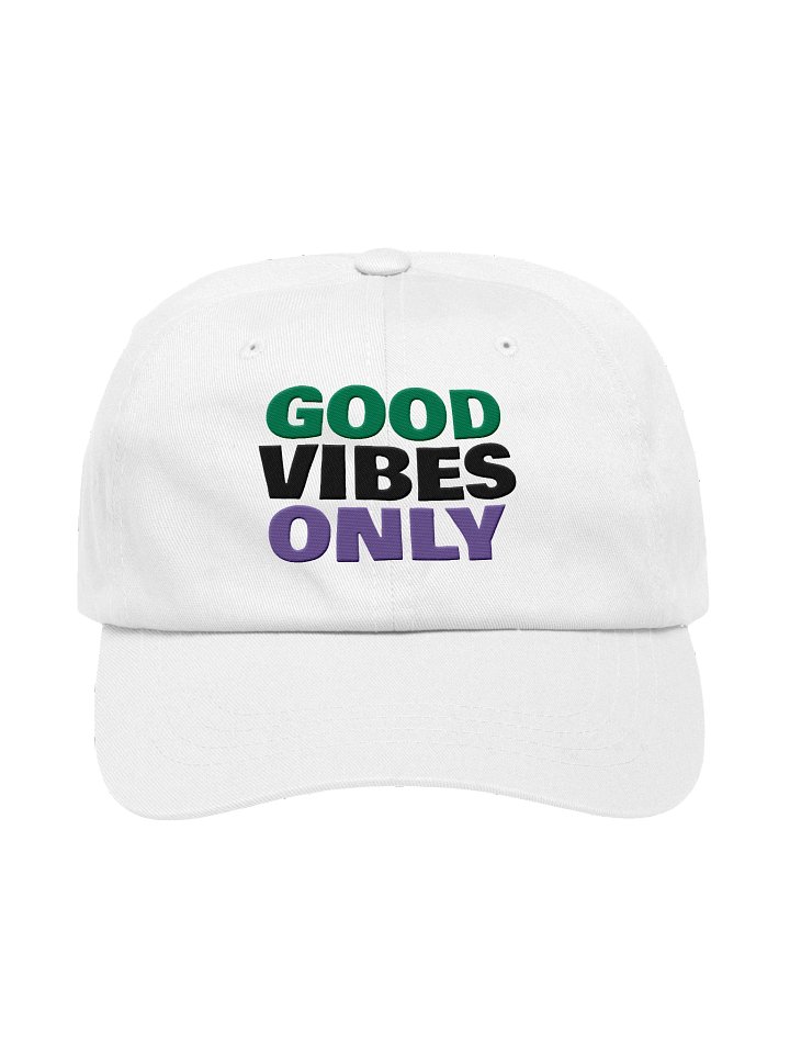 Good Vibes Only Embroidered Dad Hat - RNTV Signature Collection product image (1)