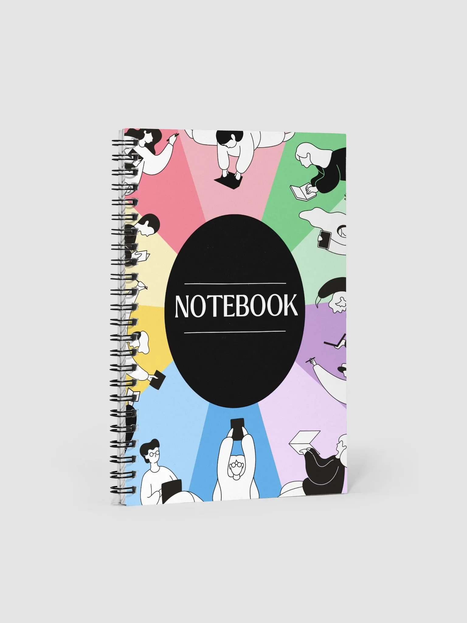 Spectrum of Knowledge Spiral Notebook product image (1)