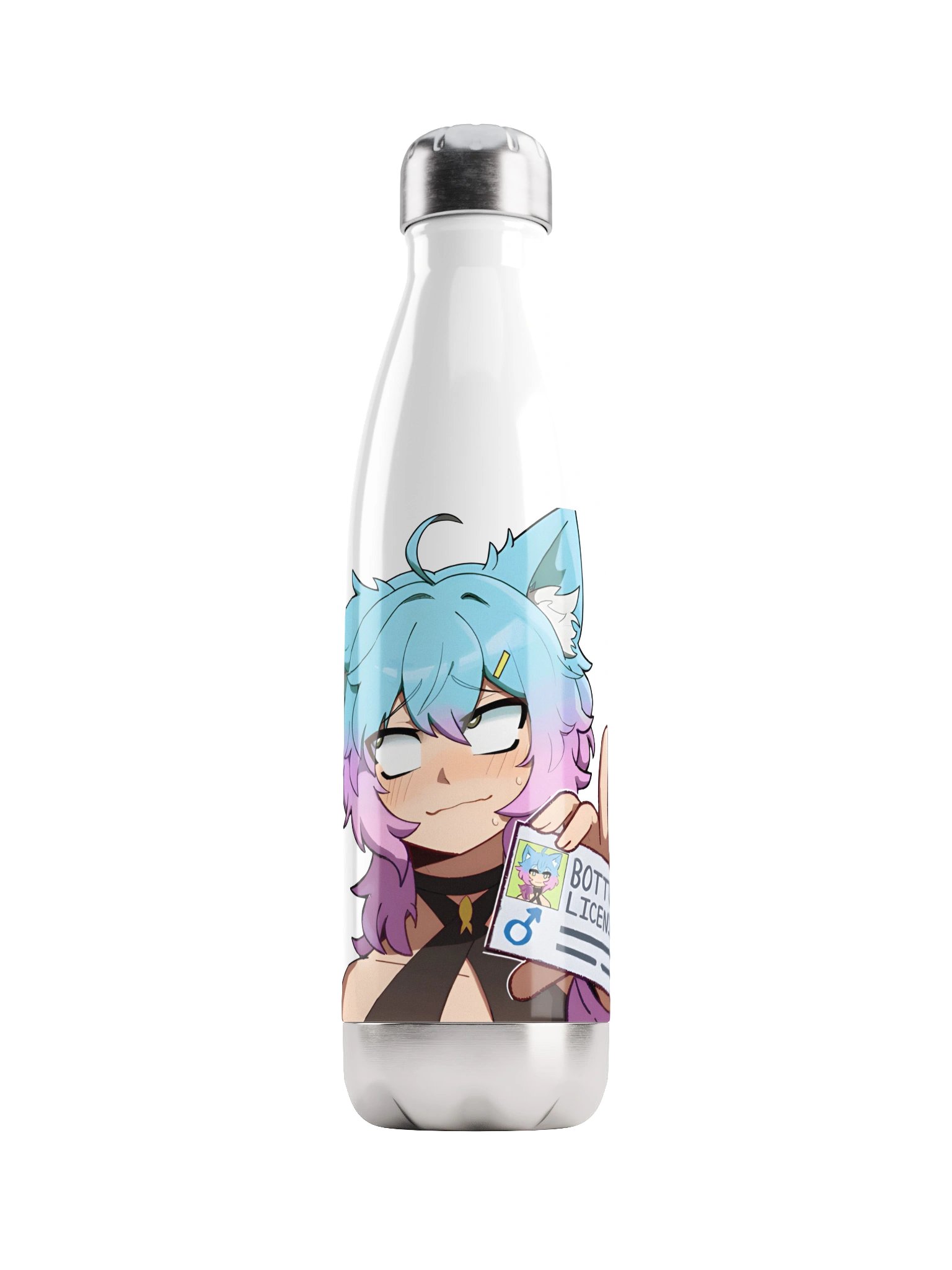 Bottom License Metal Water Bottle product image (1)
