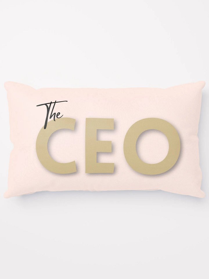 The CEO Pillow - Blush product image (1)