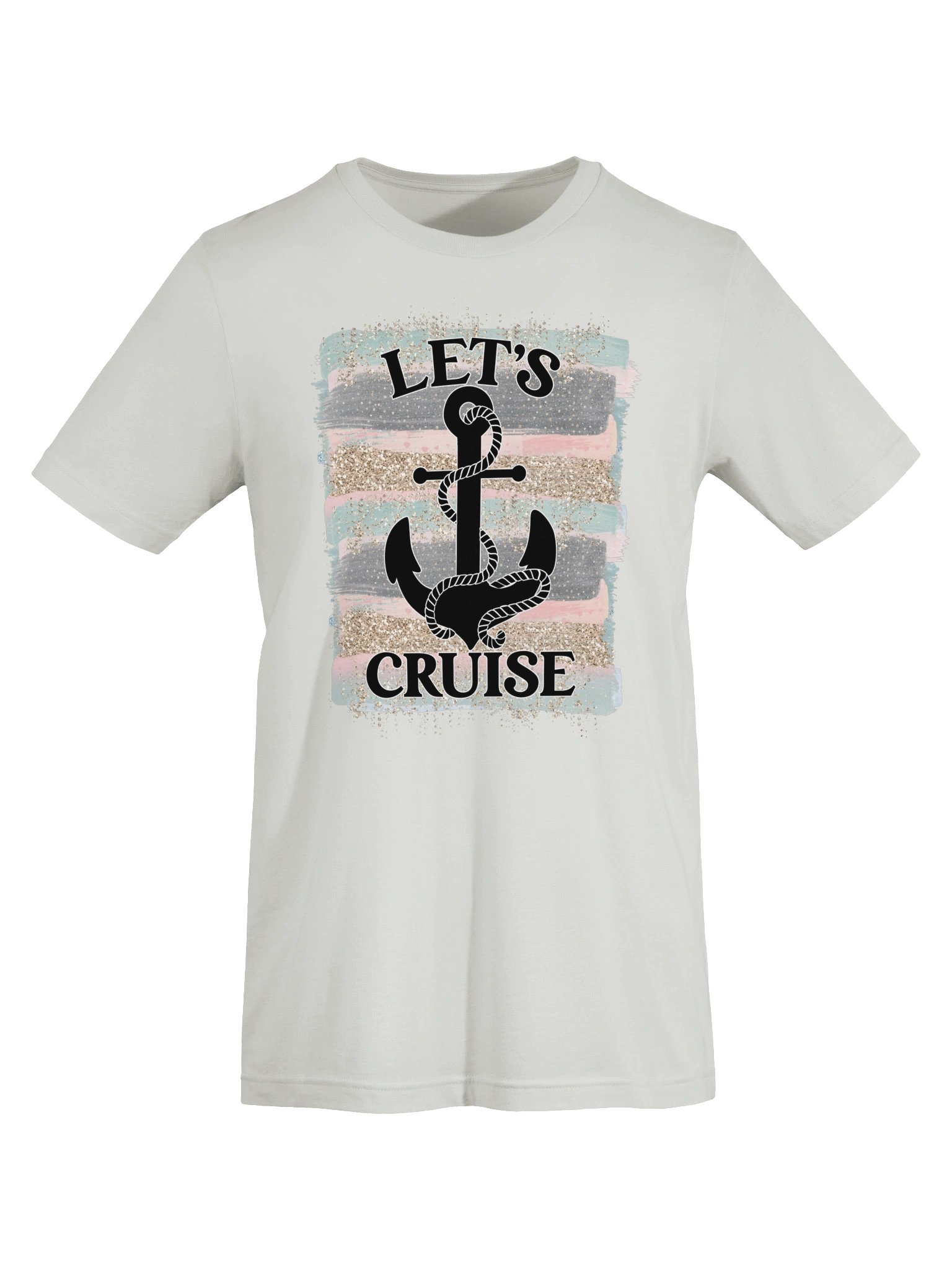 Let's Cruise T-Shirt | Cruise Vacation Anchor Tee product image (29)