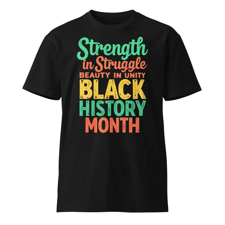 Strength in Struggle Beauty in Unity Tee product image (1)