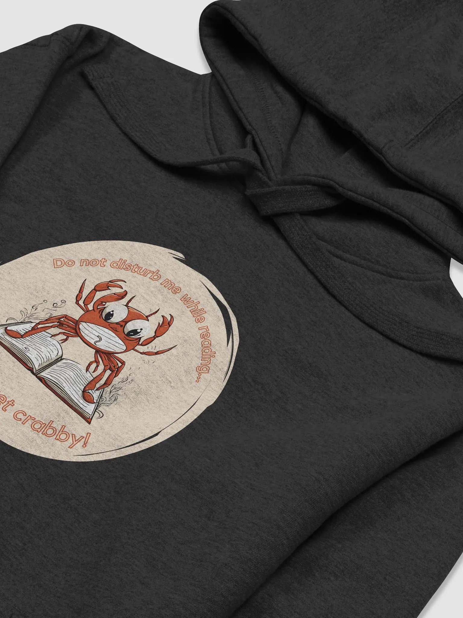 Do Not Disturb Me While Reading Crab Hoodie product image (27)