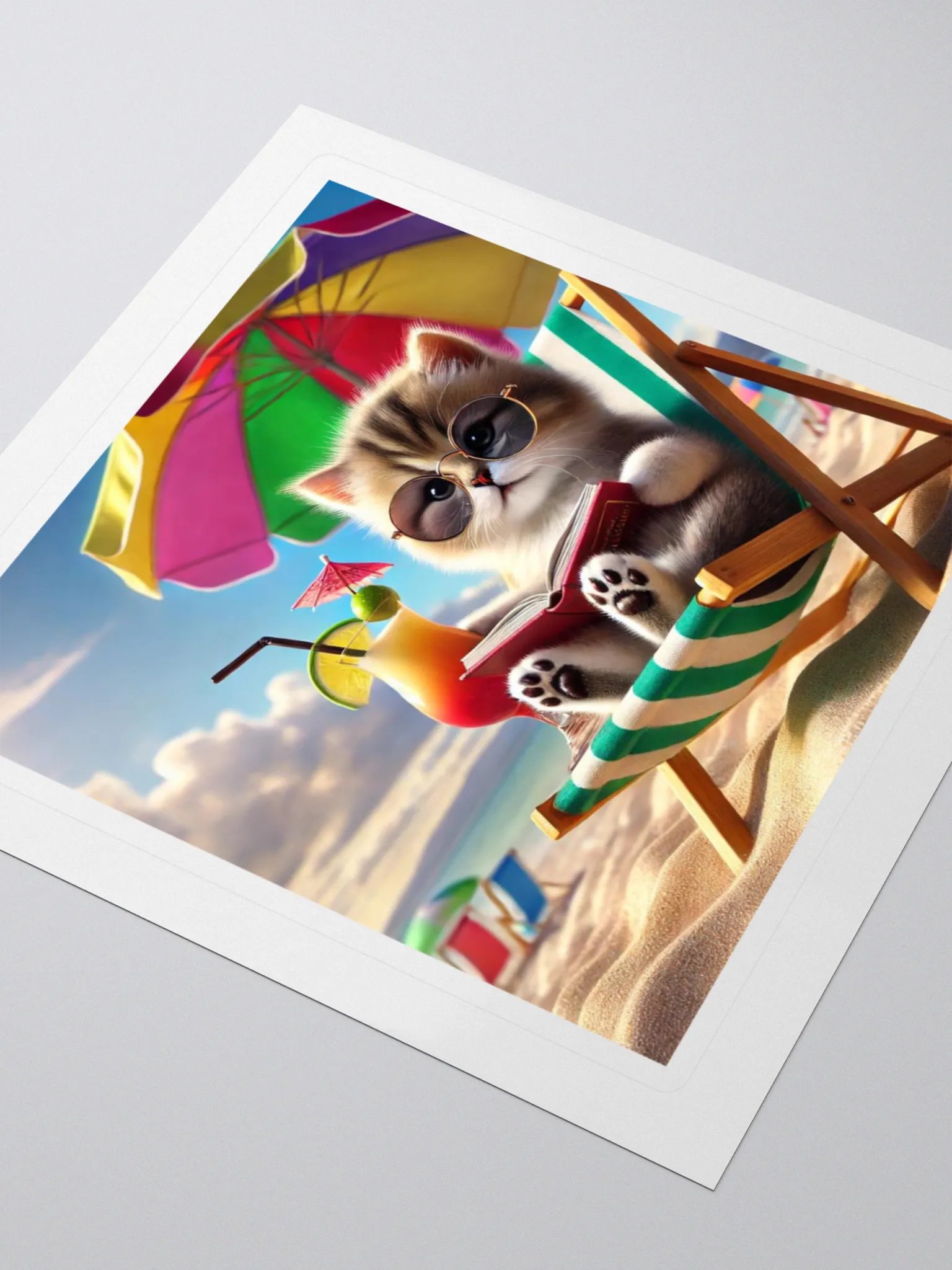 Chill Mode: Beach Kitty product image (3)
