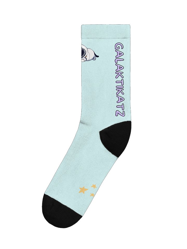Space Kitty Crew Socks product image (1)