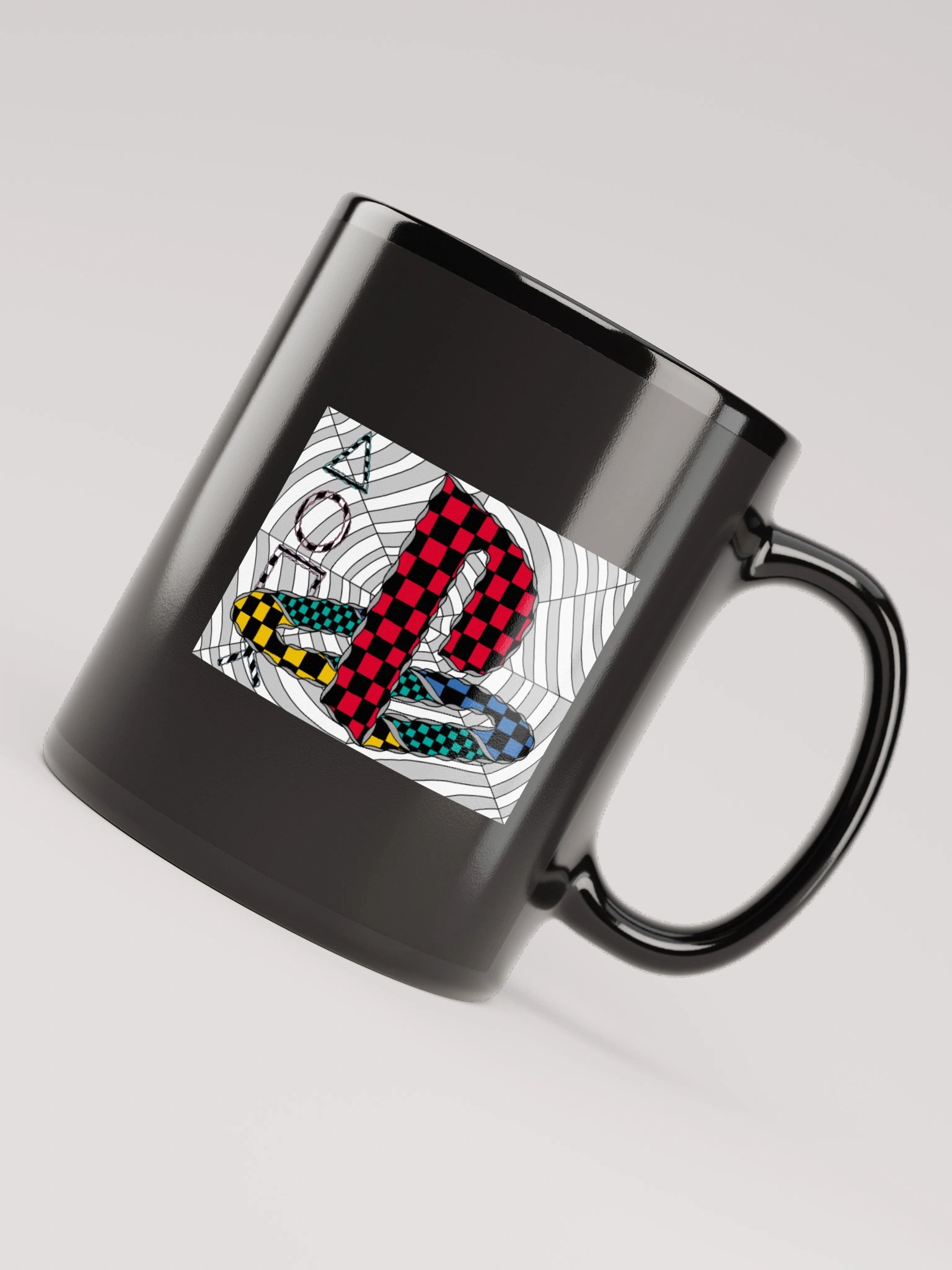 Black Glossy Mug (PlayStation v2) product image (6)