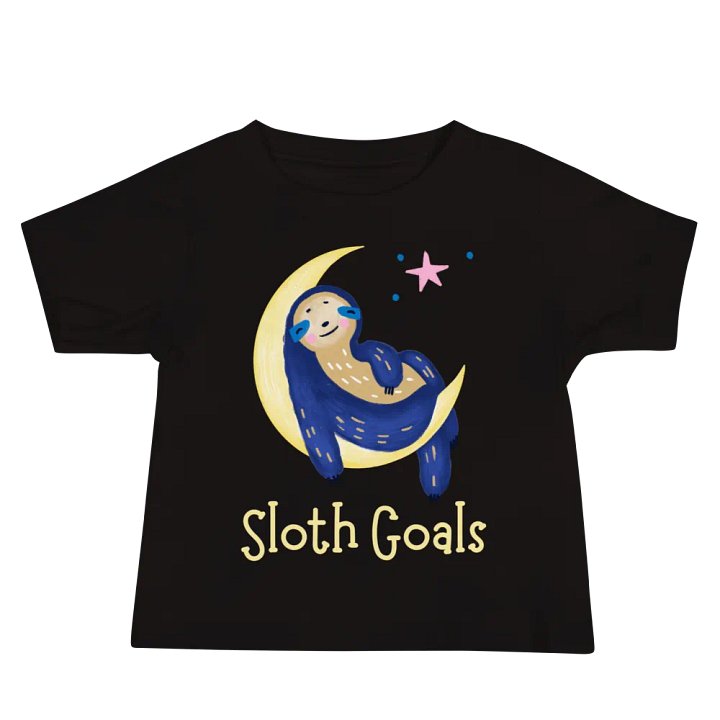 Sloth Goals Baby T-Shirt product image (1)
