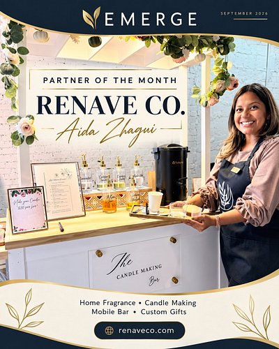 EMERGE Partner of the Month — RENAVE Co.

✨ PARTNER OF THE MONTH: RENAVE CO. 

This month, EMERGE is proud to celebrate RENAV...