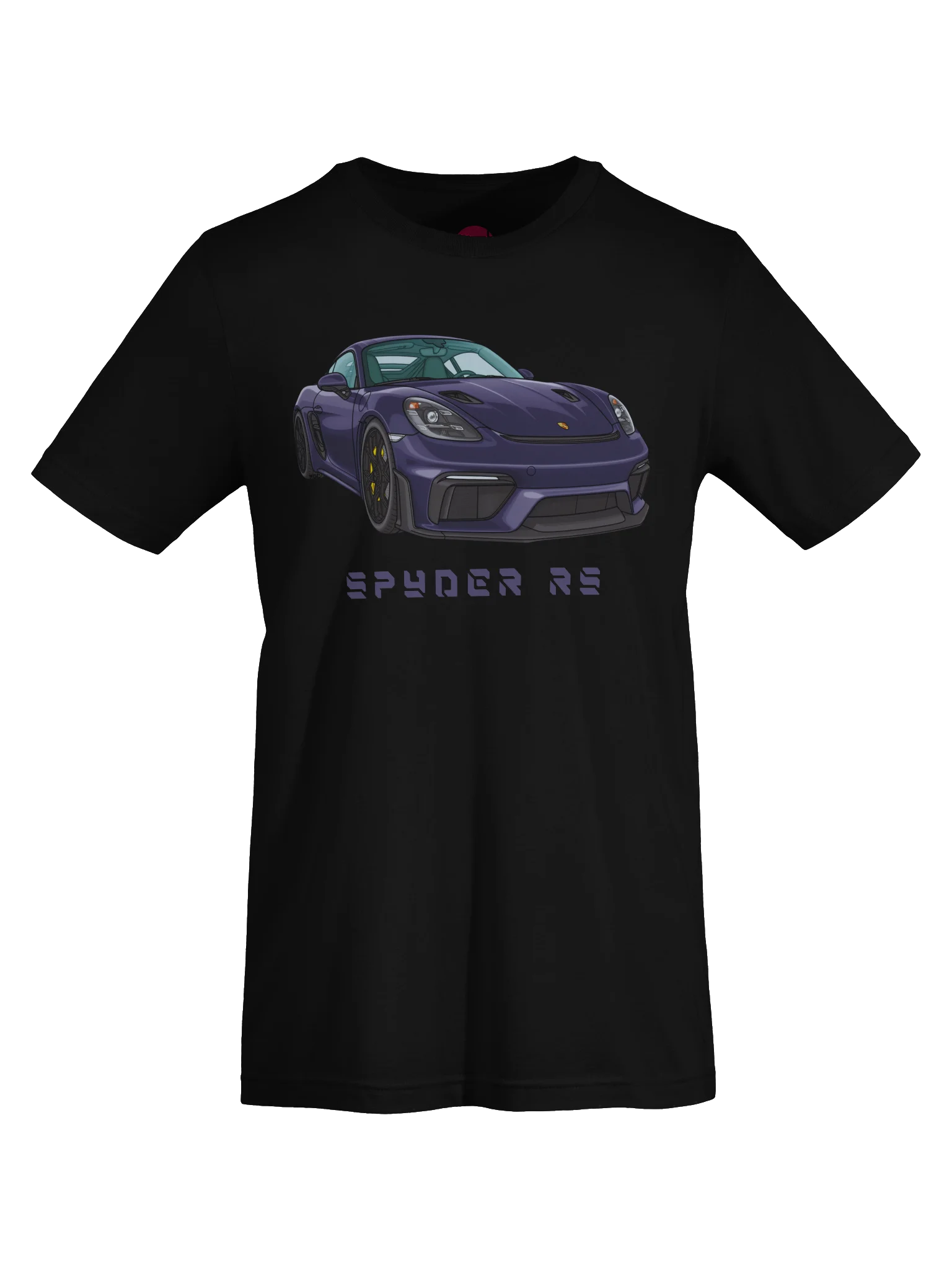 Purple Porsche Spyder RS Shirt (Retro, Sketch, Silhouette) product image (58)