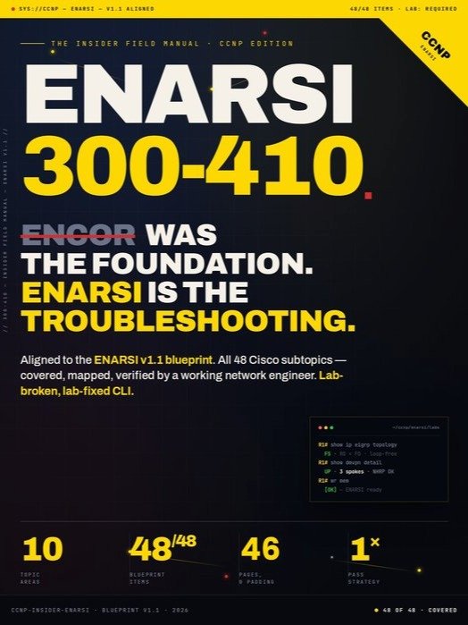 CCNP ENARSI 300-410 Insider's Field Manual product image (1)