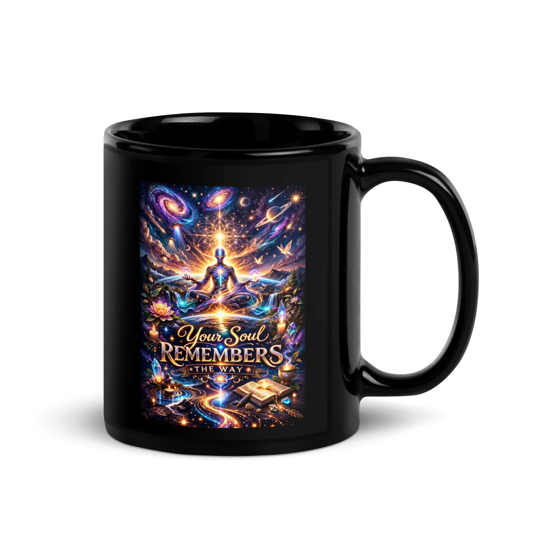 Your Soul Remembers - Black Mug product image (3)