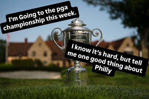 Cheesesteaks don’t count #golf #pga #pgachampionship #philly #pennsylvania