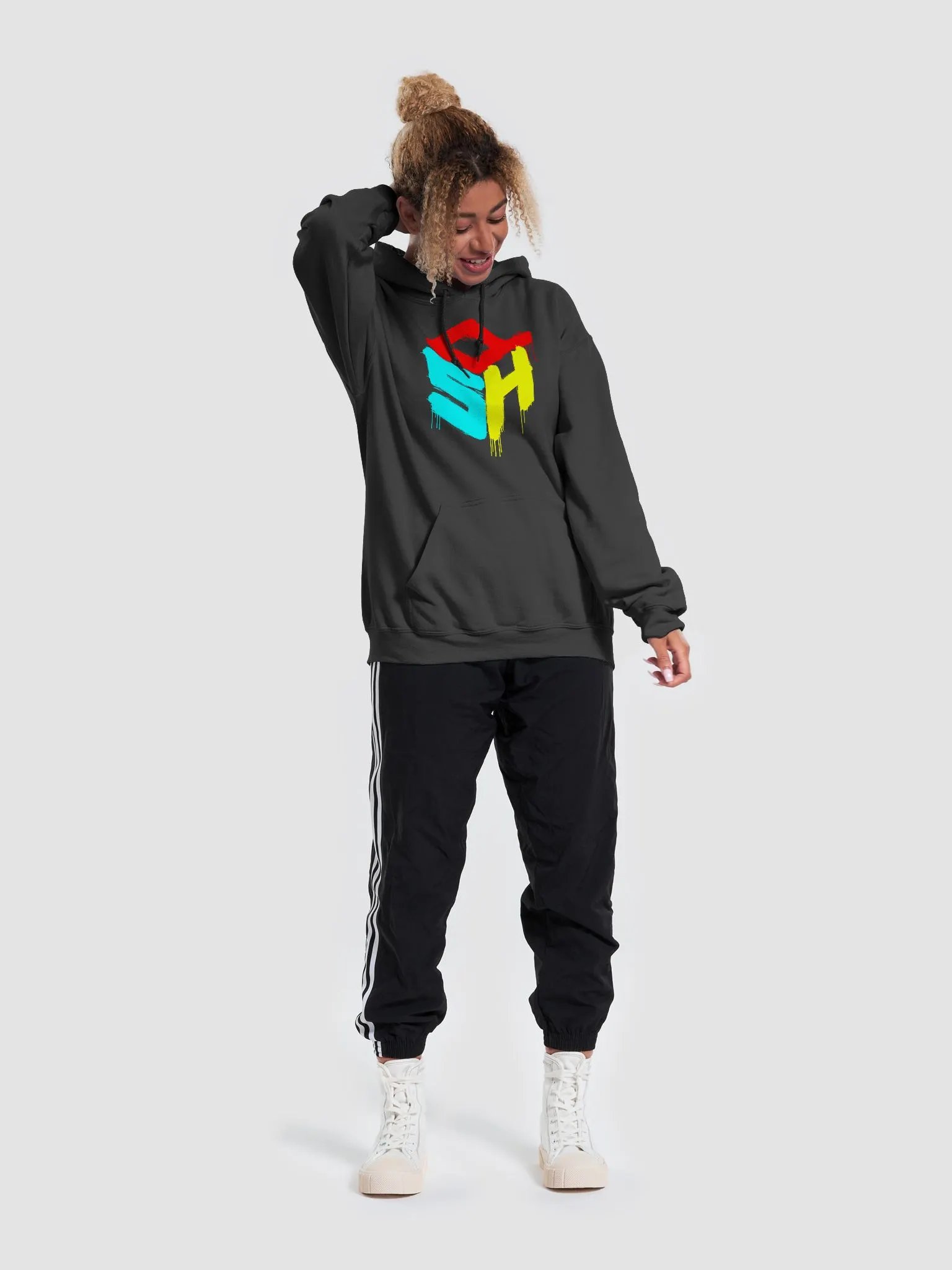 QSH PAINT LOGO HOODIE product image (42)