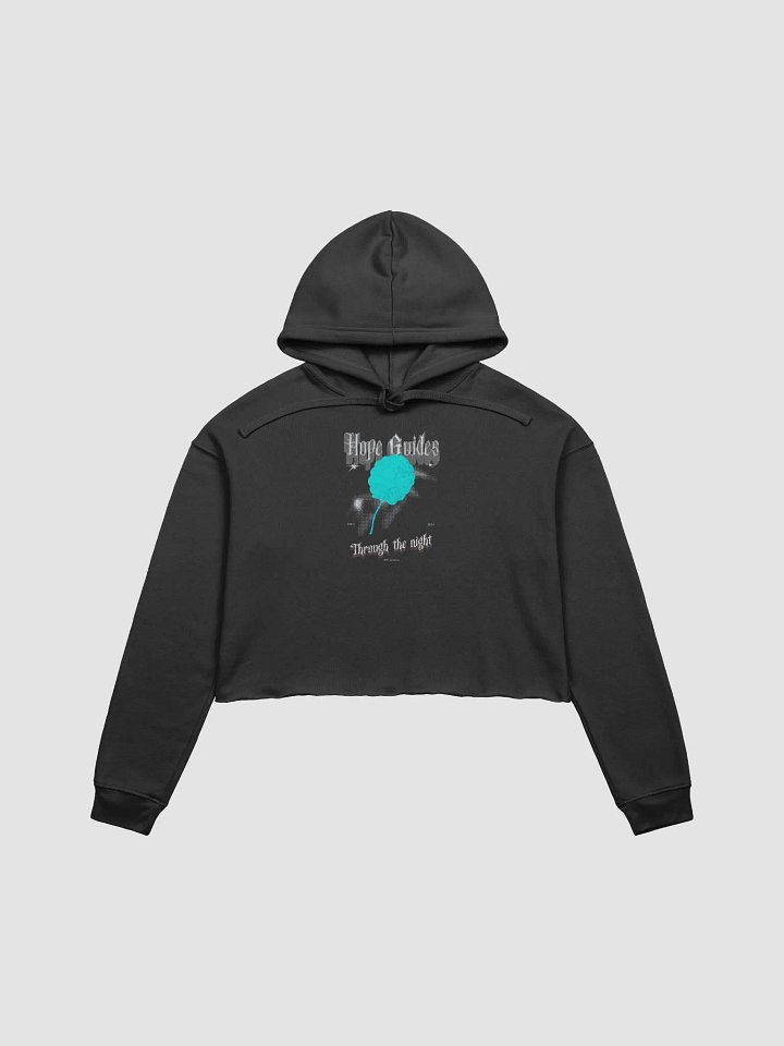 Hopeful Night Bloom Crop Hoodie product image (1)