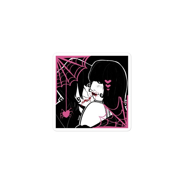 Eema & Dia (Valentine 2025) -- Die-cut Sticker product image (2)