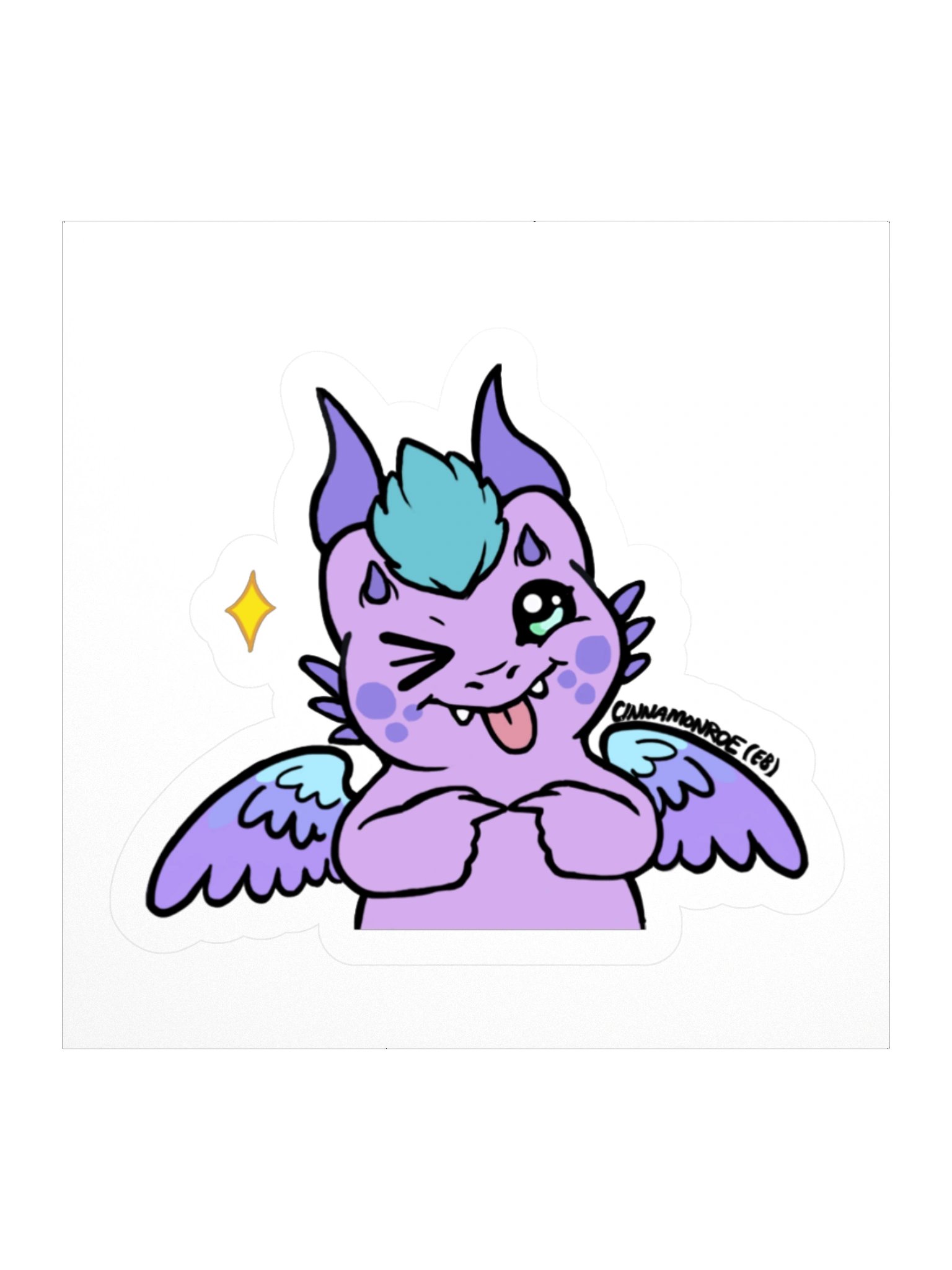 Drakin "Teehee" Sticker product image (1)