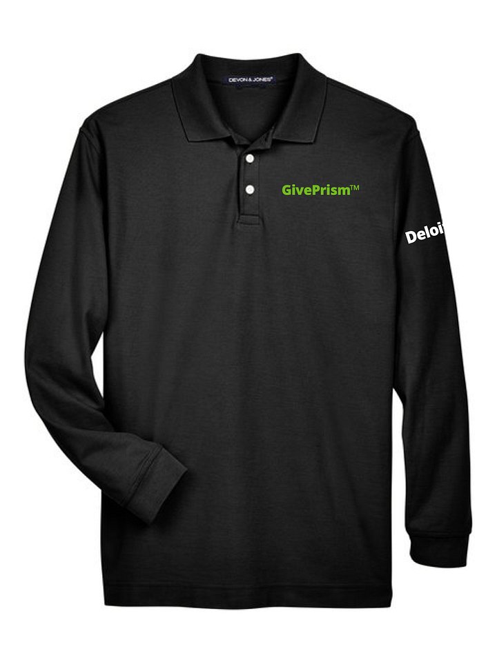 GivePrism - Devon & Jones Pima Piqué LS Polo product image (1)