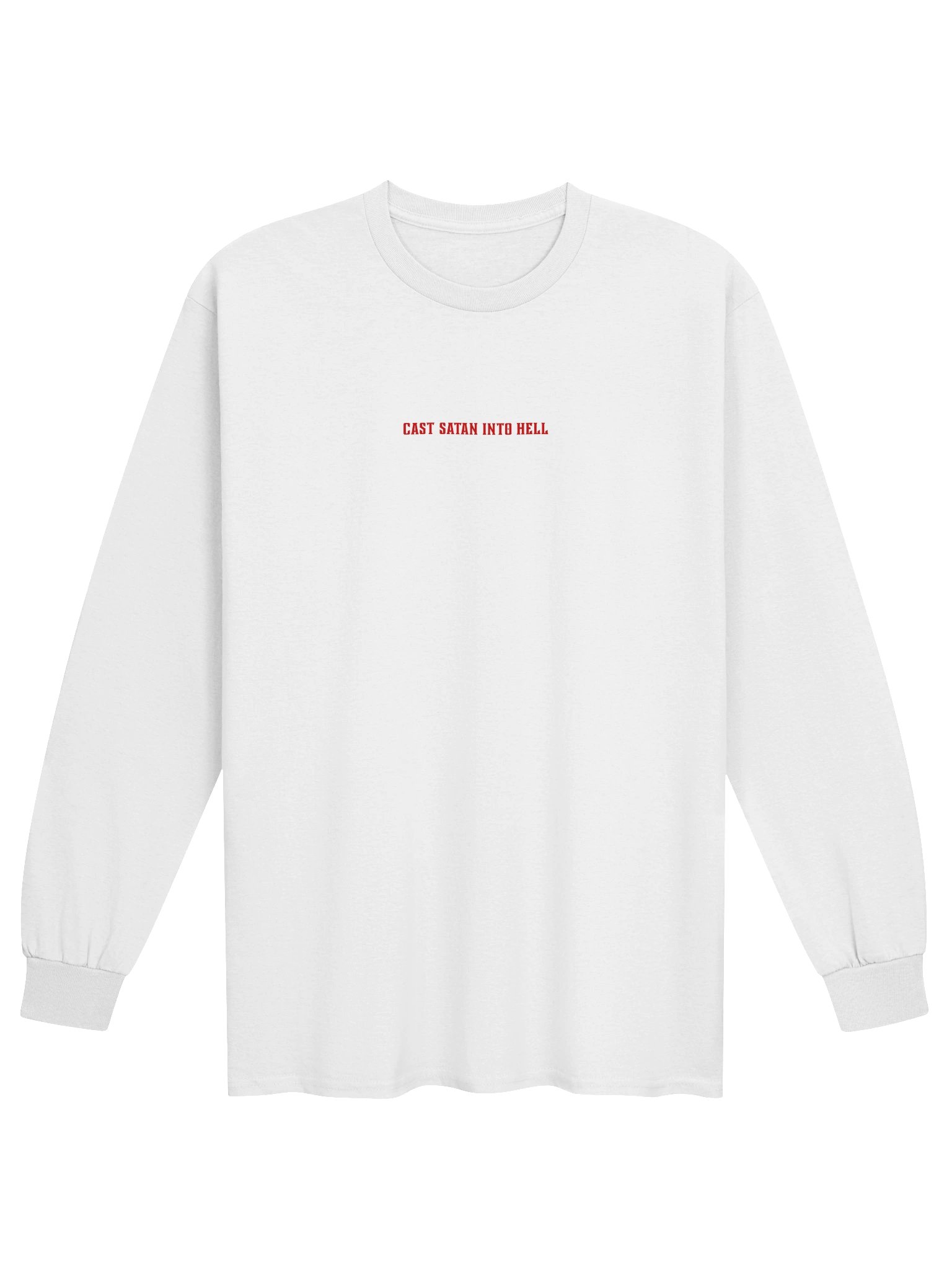 Cast Satan into Hell Metacore Saint Michael NEW - Long Sleeve T-Shirt product image (3)