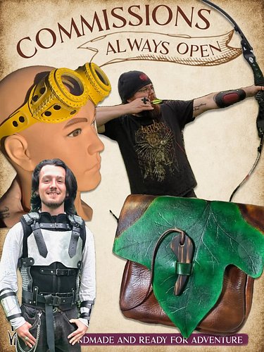 You lot have been keeping me very busy with leather commissions all summer, from archery bracers to tankards.

If you want so...