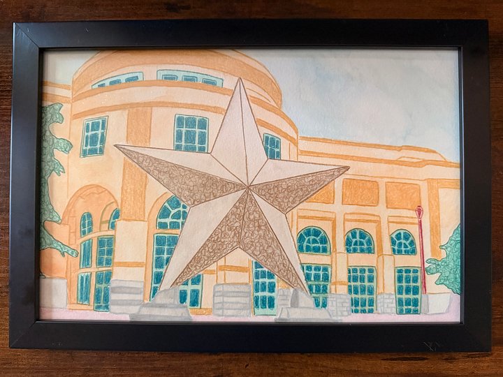 Texas Star Painting product image (1)