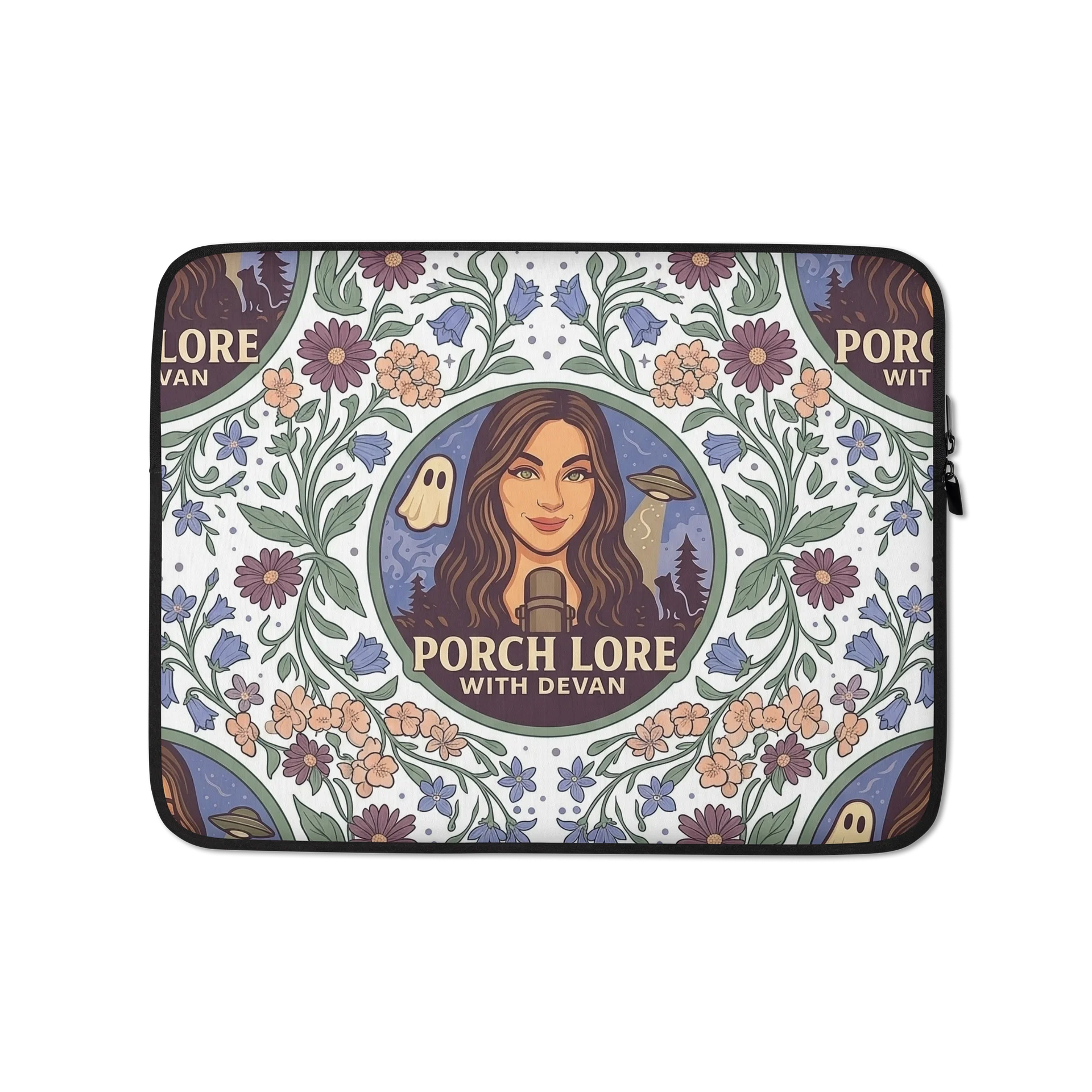 PORCH LORE DEVAN FLORAL LAPTOP SLEEVE product image (1)