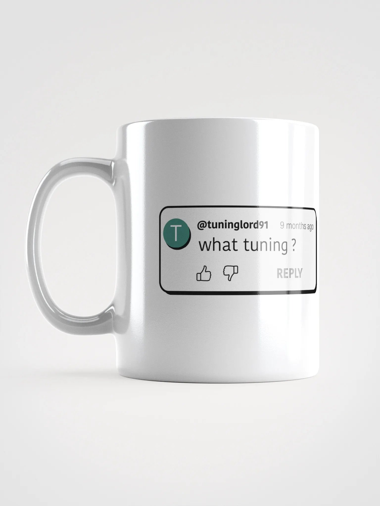 YouTube comment - what tuning ? - Mug product image (6)