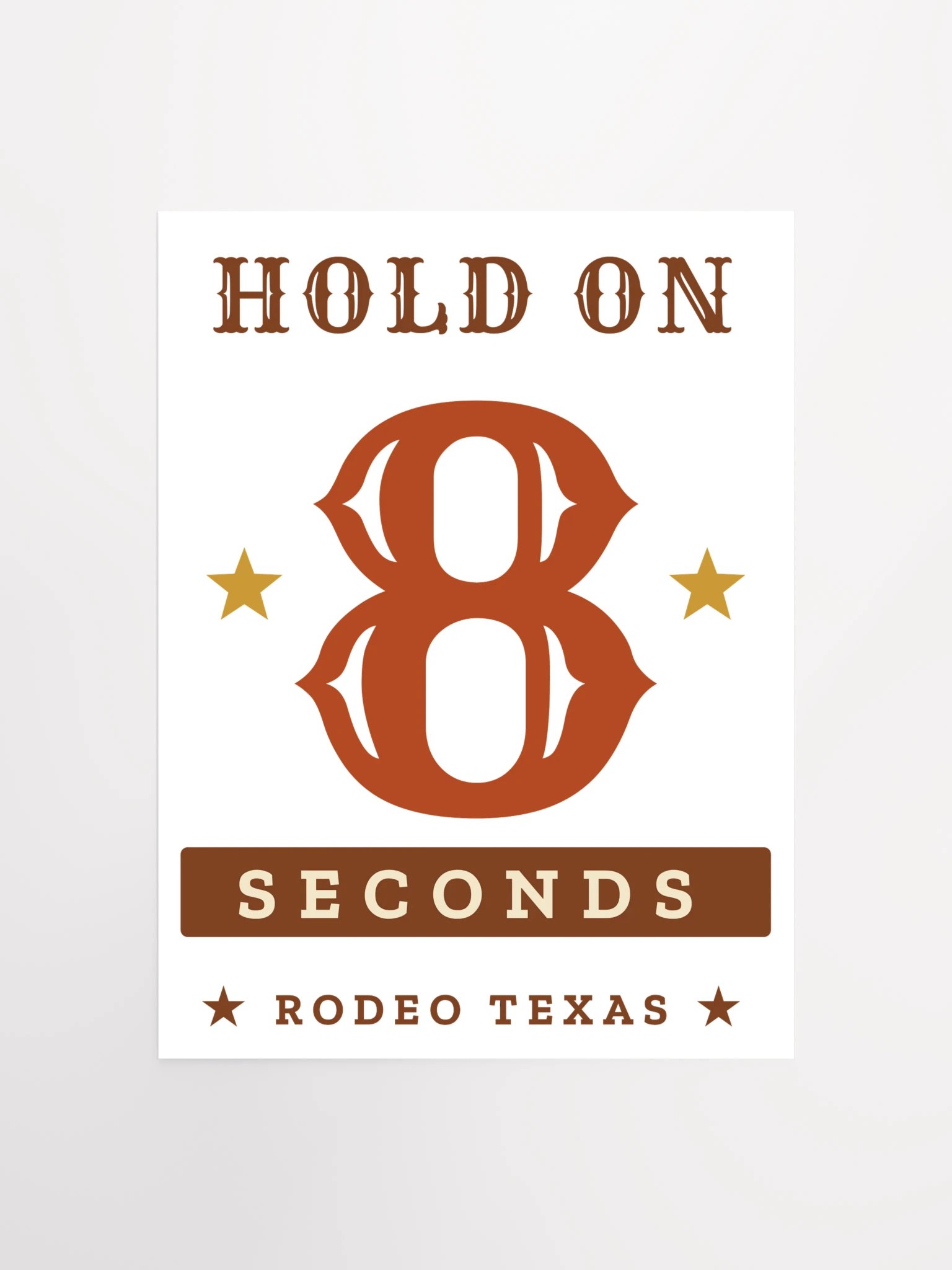 Hold On 8 Seconds Poster product image (39)