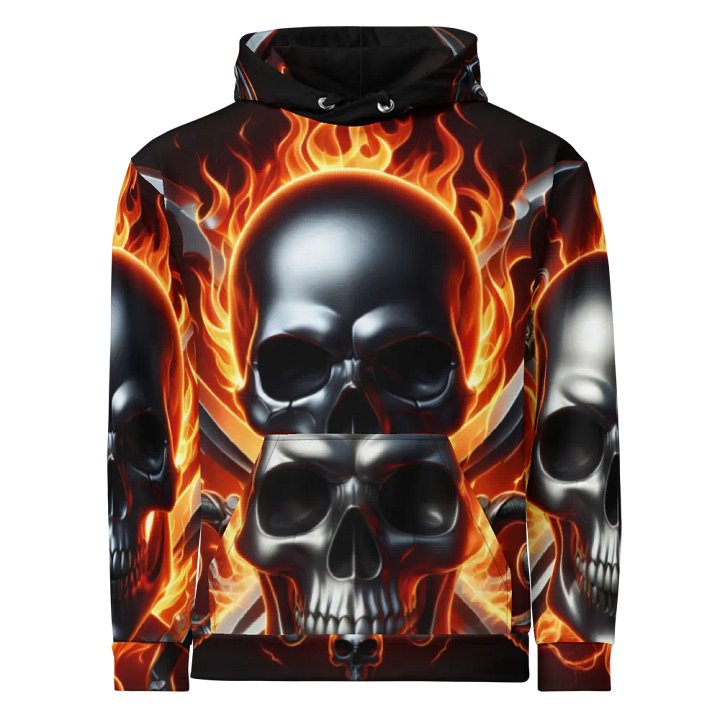 All-Over Hoodie - Unisex Skull Hoodie #25 product image (1)