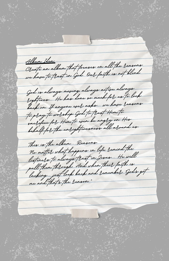 REASONS PT 1 | Album Book product image (2)