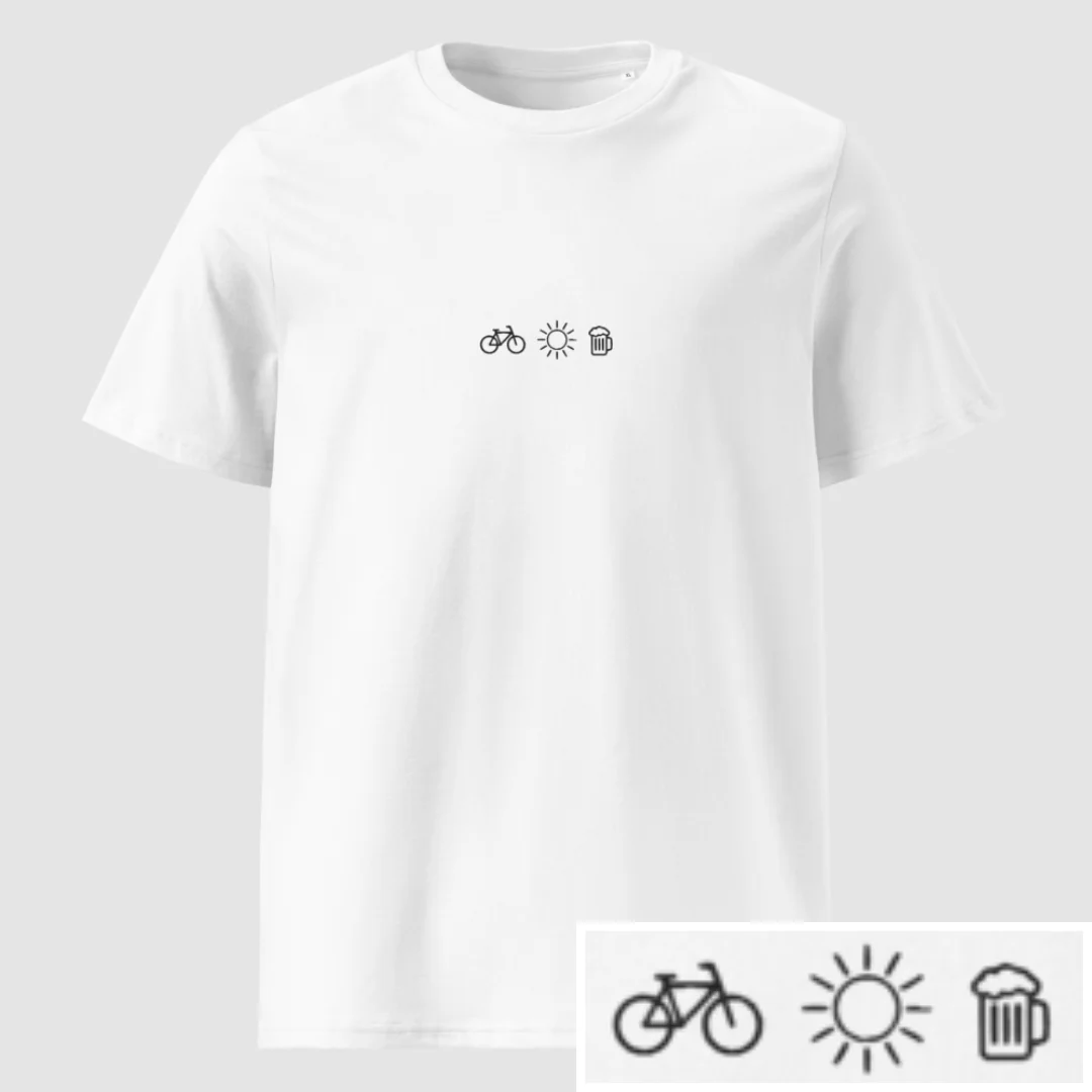 Bikes Sun and Beers Cycling T-Shirt product image (29)