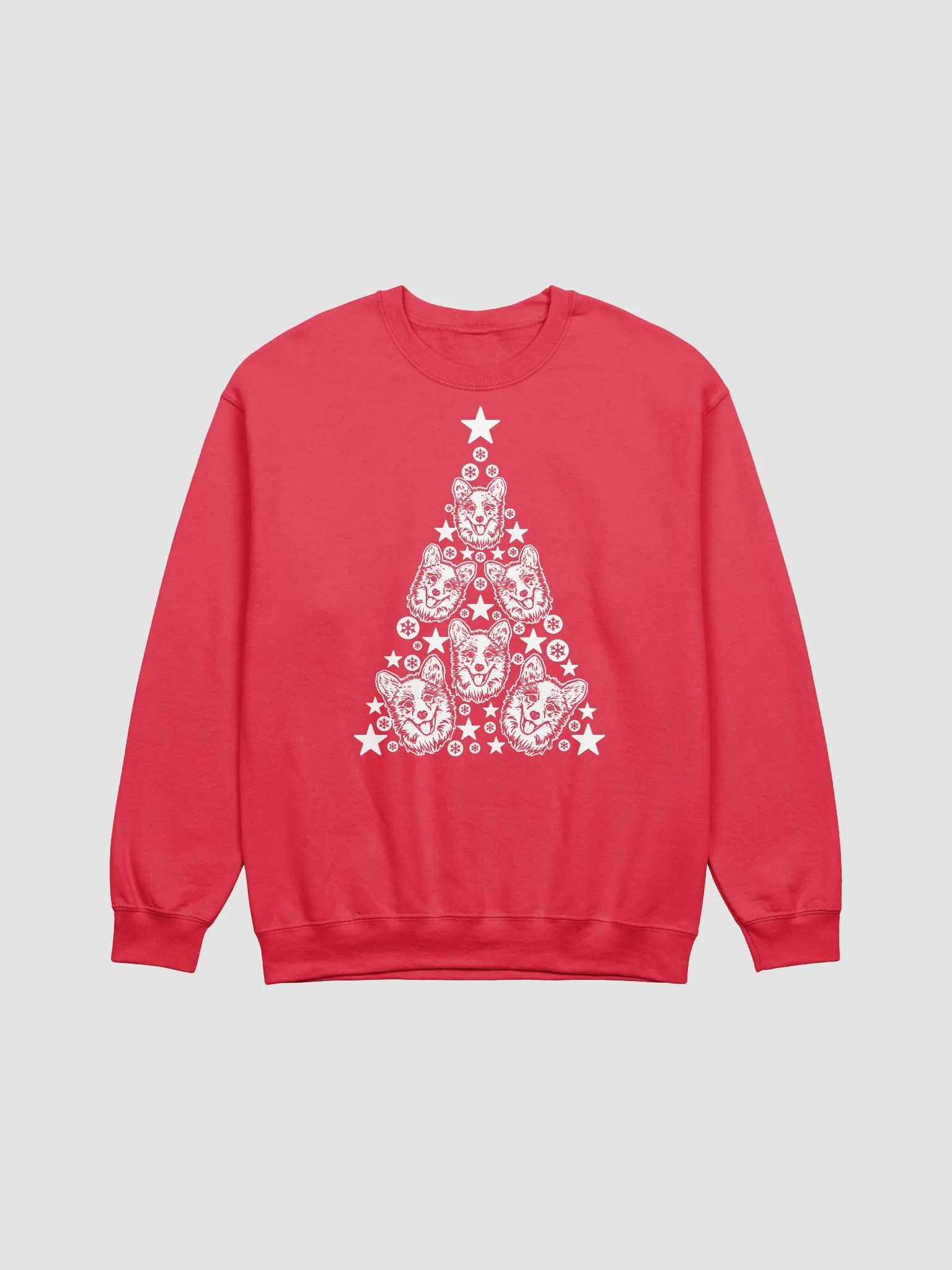 Corgi(2) Christmas Tree Sweatshirt Design for Corgi Paw-rents product image (23)