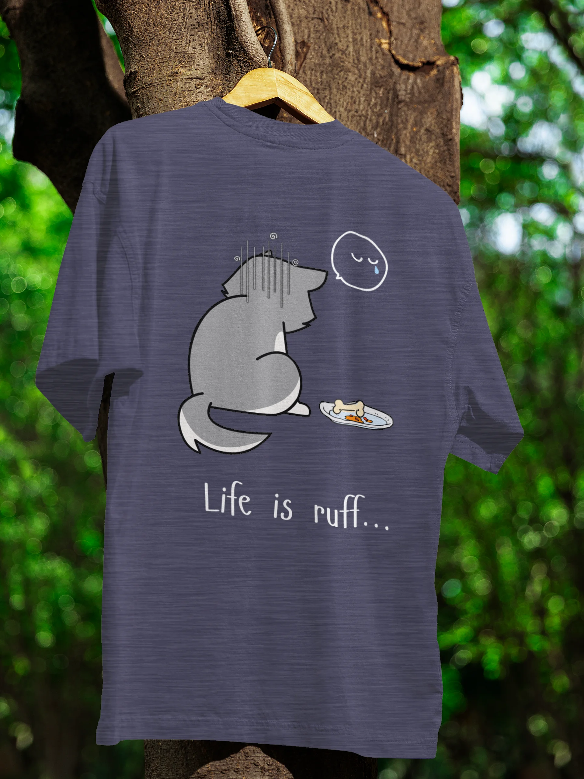 Life Is Ruff Soft Unisex T-Shirt product image (1)