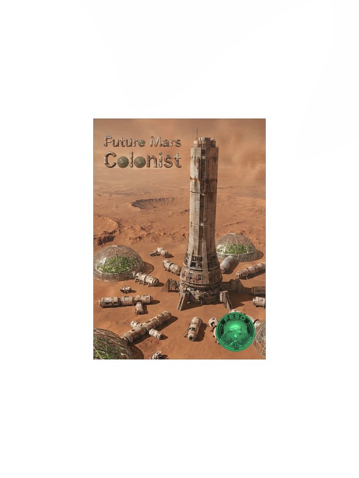 First Embers - Future Mars Colonist Poster product image (1)