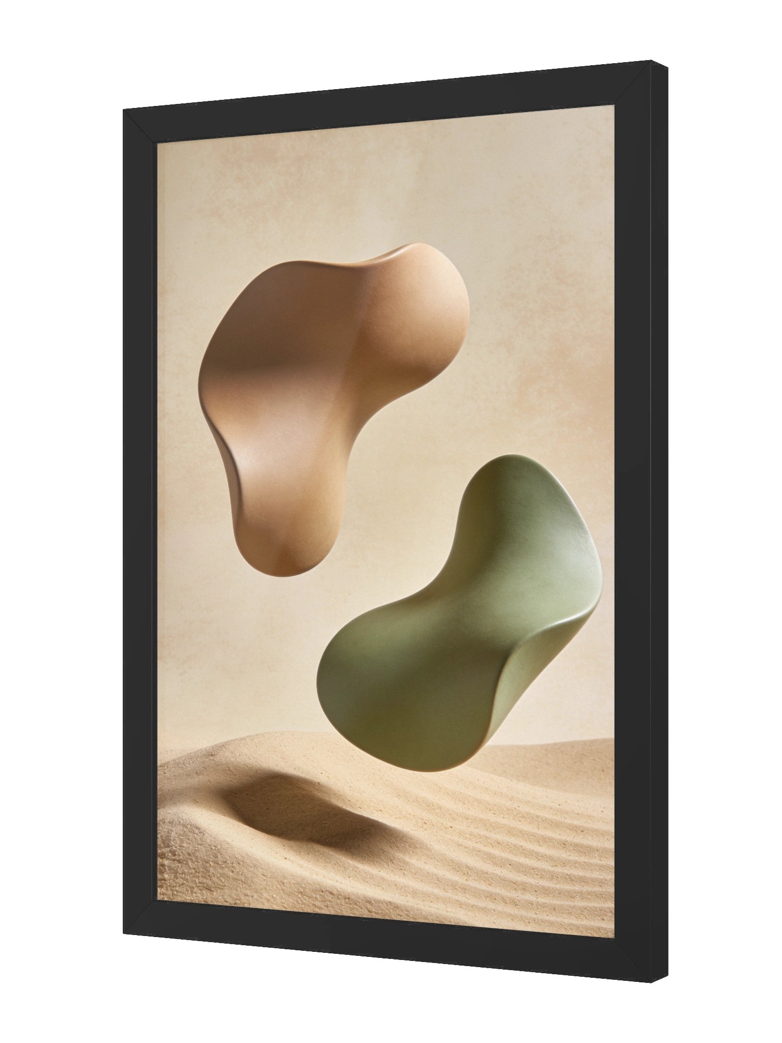 Desert Harmony: Abstract Earth Tones Wall Art- 30×46 cm product image (6)