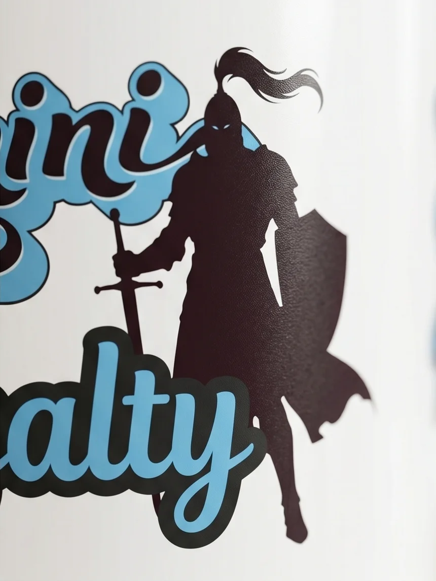 Gemini Royalty Blue Script Mug product image (8)