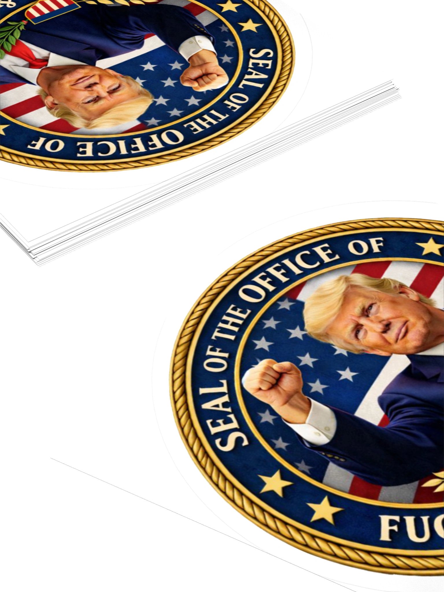 Office of FAFO Seal Kiss Cut Stickers product image (4)