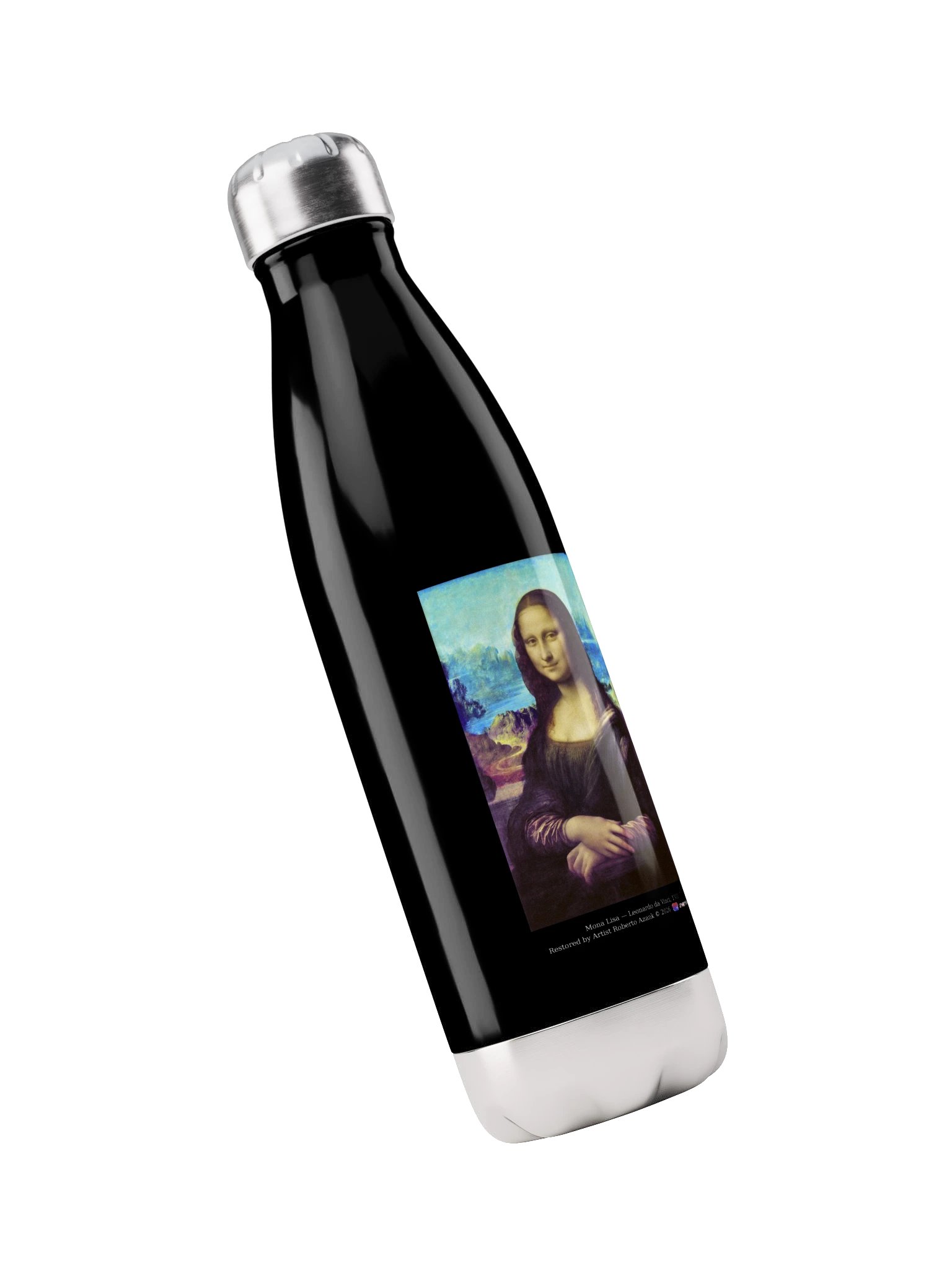 Mona Lisa — Water Bottle product image (3)