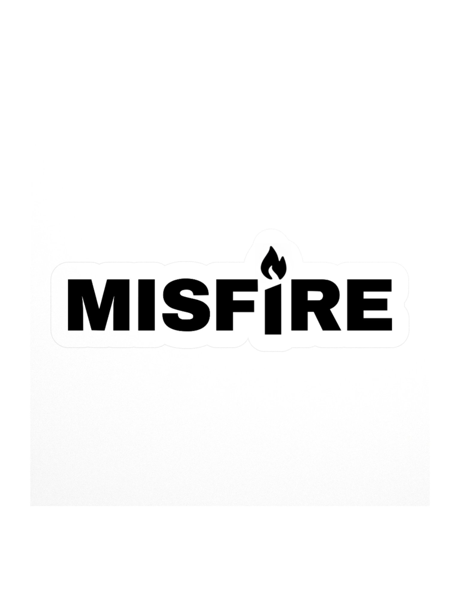 MISFIRE Sticker product image (1)