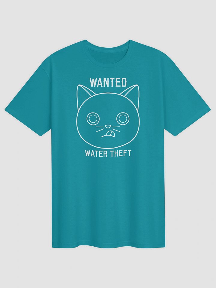 Wanted (Water Theft - White Print) - Unisex Adult Super Soft Lightweight T-shirt product image (22)